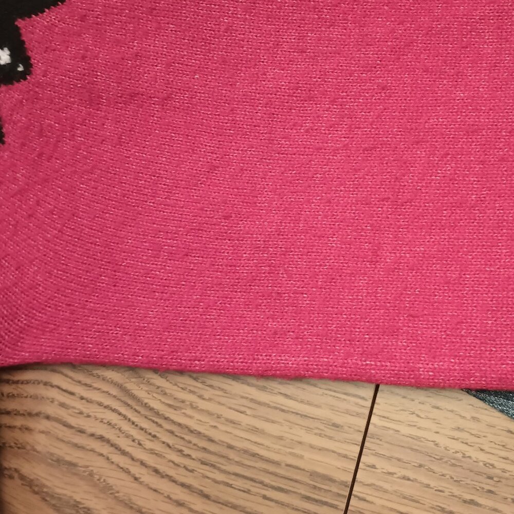 Nautica Size XXL Red and navy Fair Isle Sweater - Picture 9 of 13